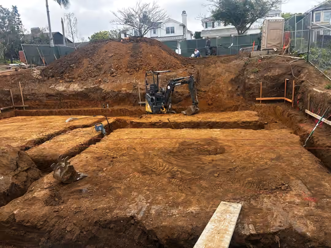 Excavator cutting pads